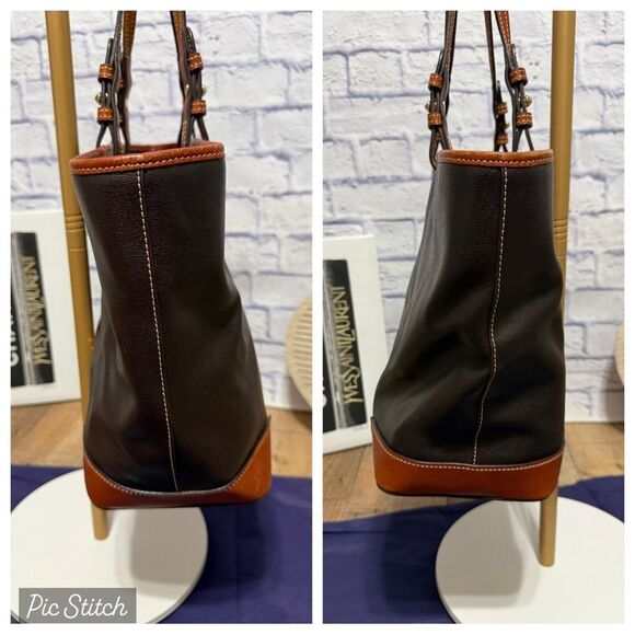 Dooney & Bourke Saffiano Leather Leisure Shopper - Picture 8 of 15